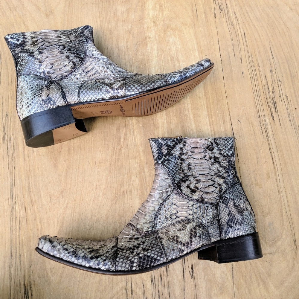 Mark Nason Python boots